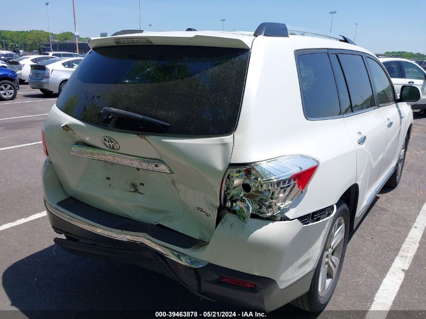 2013 Toyota Highlander Limited VIN: 5TDDK3EH0DS196004 Lot: 39463878