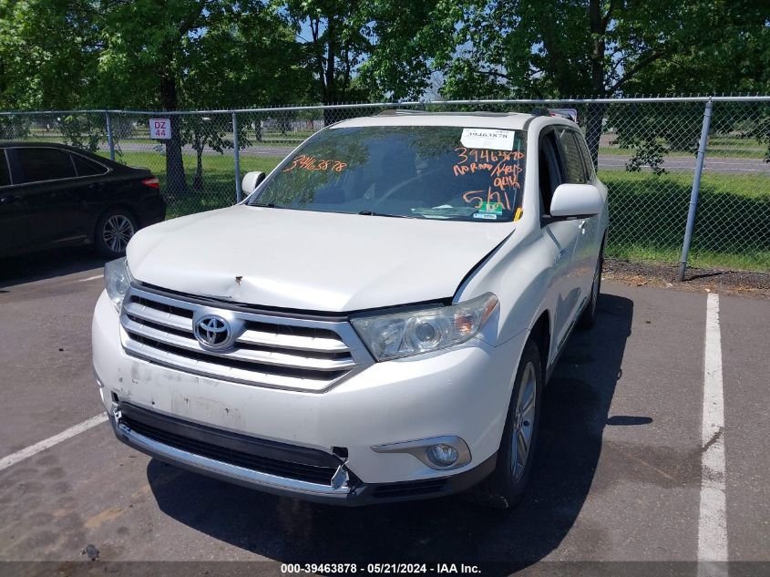 2013 Toyota Highlander Limited VIN: 5TDDK3EH0DS196004 Lot: 39463878