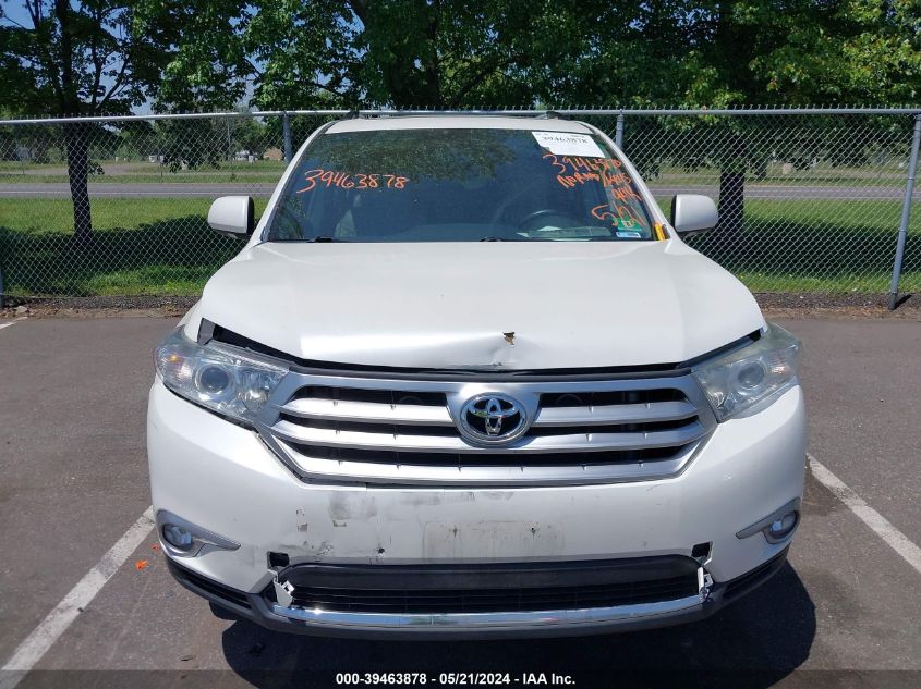 2013 Toyota Highlander Limited VIN: 5TDDK3EH0DS196004 Lot: 39463878