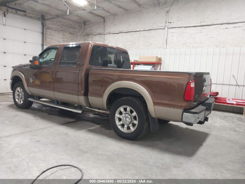 2012 Ford F-250 Lariat VIN: 1FT7W2BT2CEB33690 Lot: 39463880