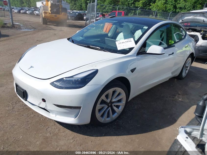 2023 Tesla Model 3 Rear-Wheel Drive VIN: 5YJ3E1EA0PF626620 Lot: 39463896