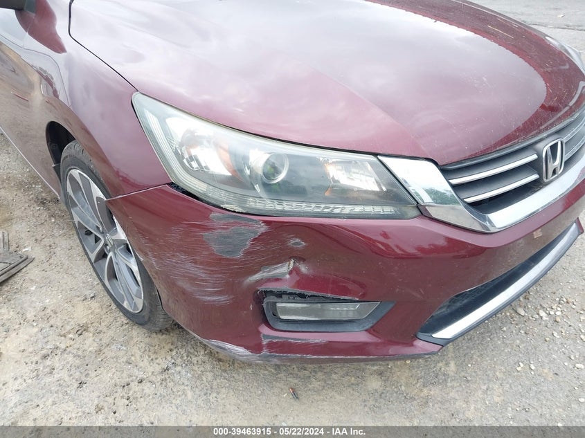 2014 HONDA ACCORD VIN: 1HGCR2F52EA124632