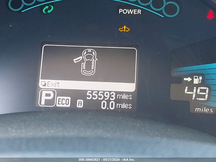 2015 Nissan Leaf S VIN: 1N4AZ0CP0FC301688 Lot: 39463921