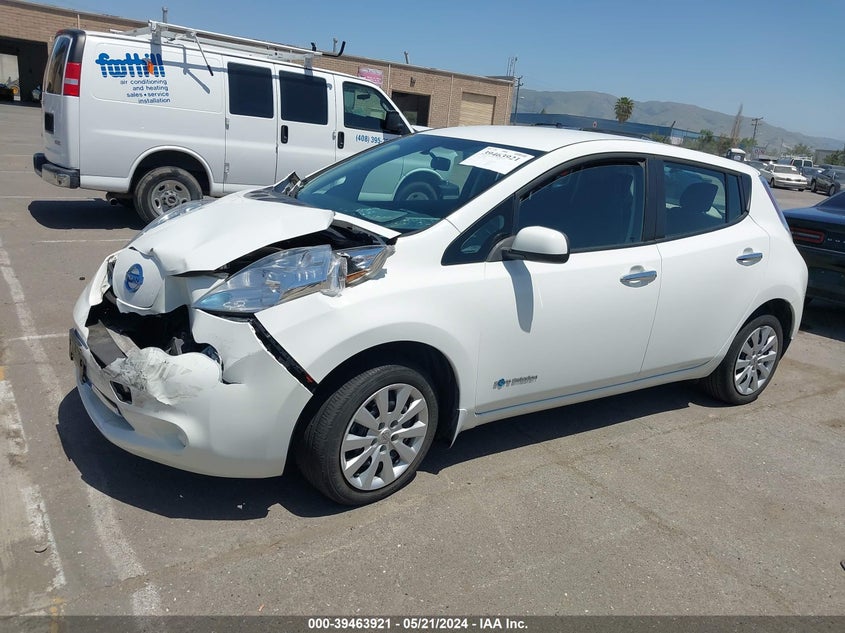 2015 Nissan Leaf S VIN: 1N4AZ0CP0FC301688 Lot: 39463921