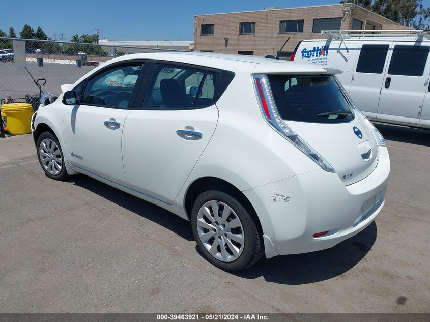 2015 Nissan Leaf S VIN: 1N4AZ0CP0FC301688 Lot: 39463921