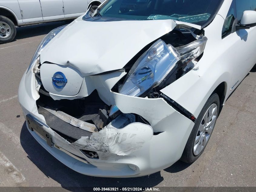 2015 Nissan Leaf S VIN: 1N4AZ0CP0FC301688 Lot: 39463921