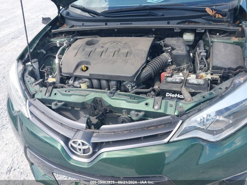 2015 Toyota Corolla Le VIN: 2T1BURHE5FC403665 Lot: 39463923