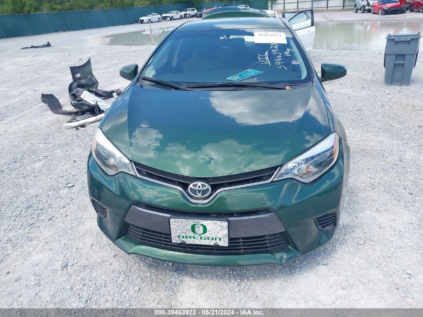 2015 Toyota Corolla Le VIN: 2T1BURHE5FC403665 Lot: 39463923
