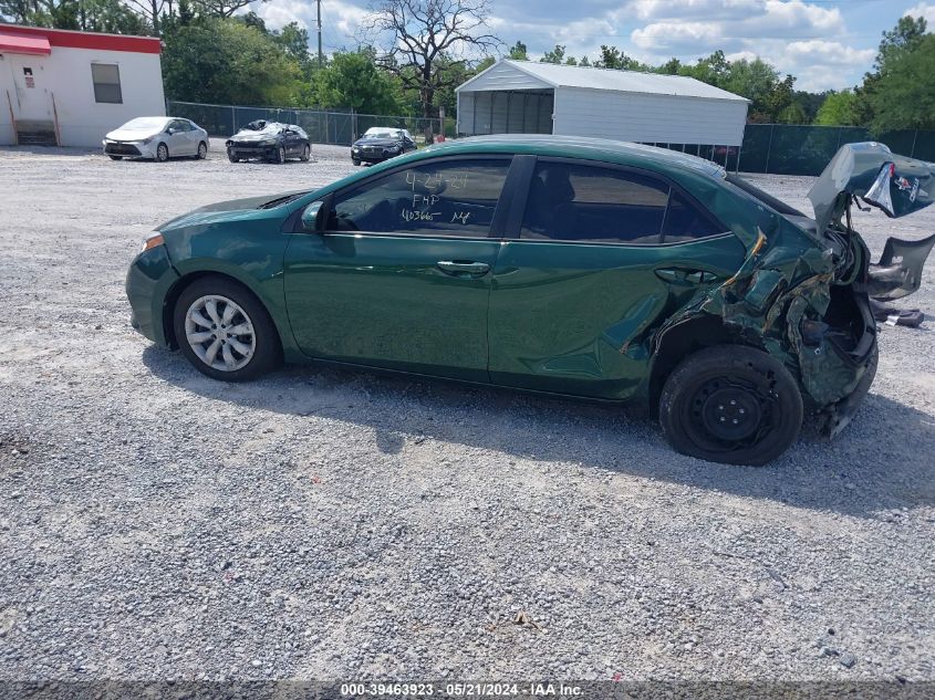 2015 Toyota Corolla Le VIN: 2T1BURHE5FC403665 Lot: 39463923