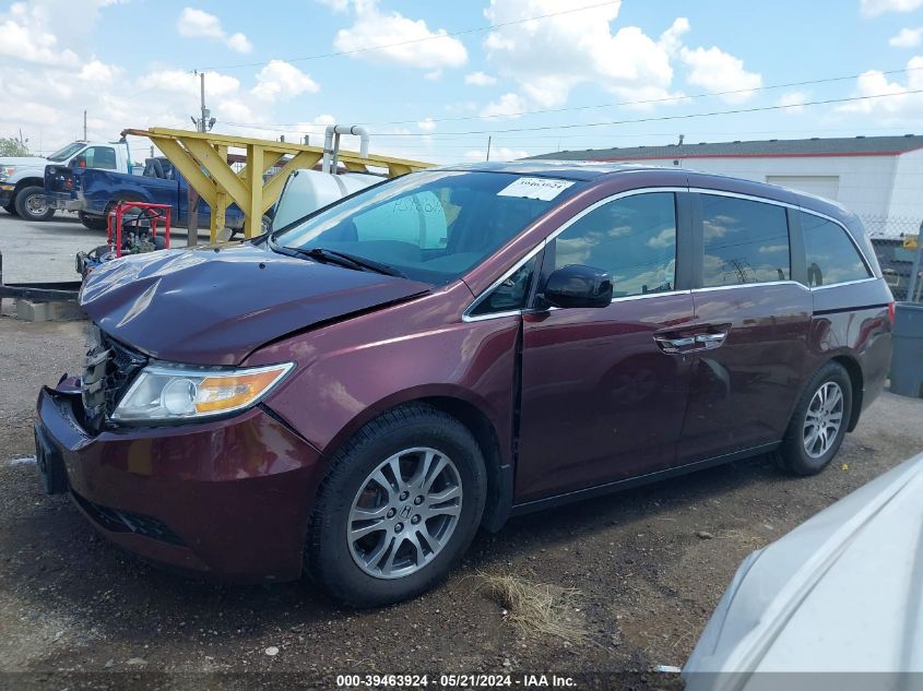 2012 Honda Odyssey Ex-L VIN: 5FNRL5H68CB059405 Lot: 39463924