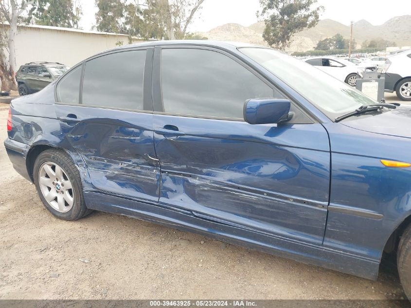 2004 BMW 325I VIN: WBAAZ33444KP85088 Lot: 39463925