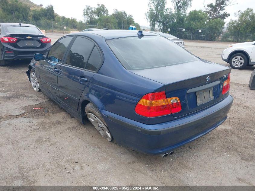 2004 BMW 325I VIN: WBAAZ33444KP85088 Lot: 39463925