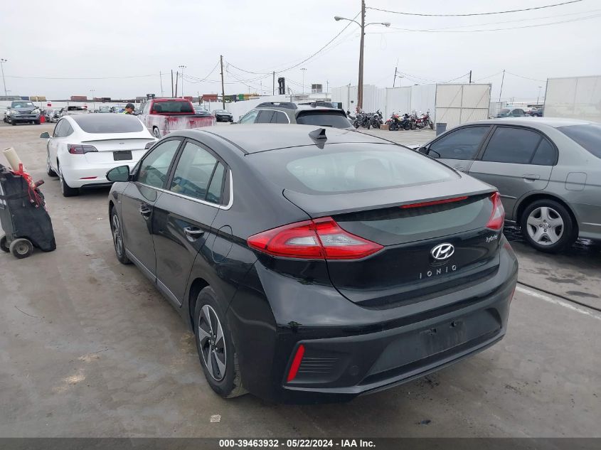 2018 Hyundai Ioniq Hybrid Sel VIN: KMHC75LCXJU064385 Lot: 39463932