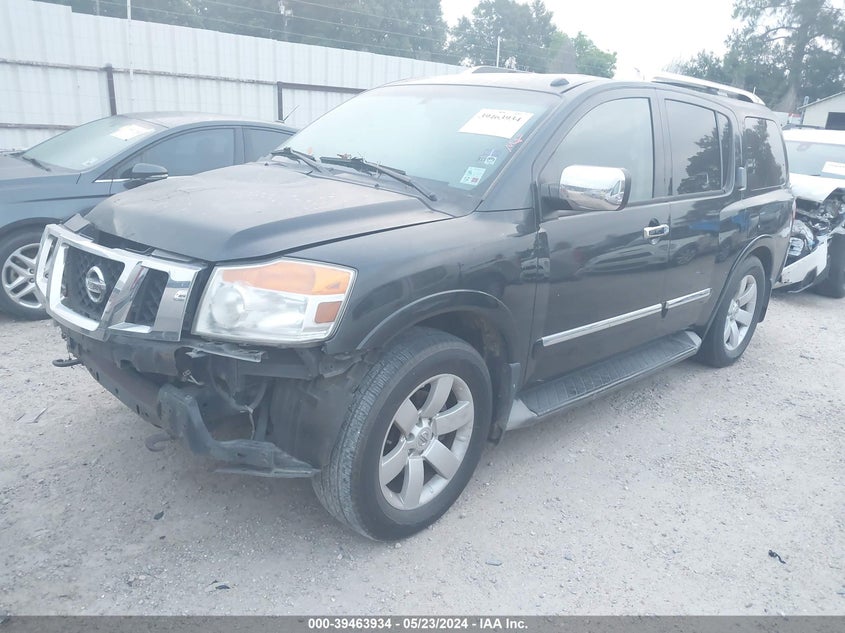2010 Nissan Armada Titanium VIN: 5N1BA0ND1AN611978 Lot: 39463934
