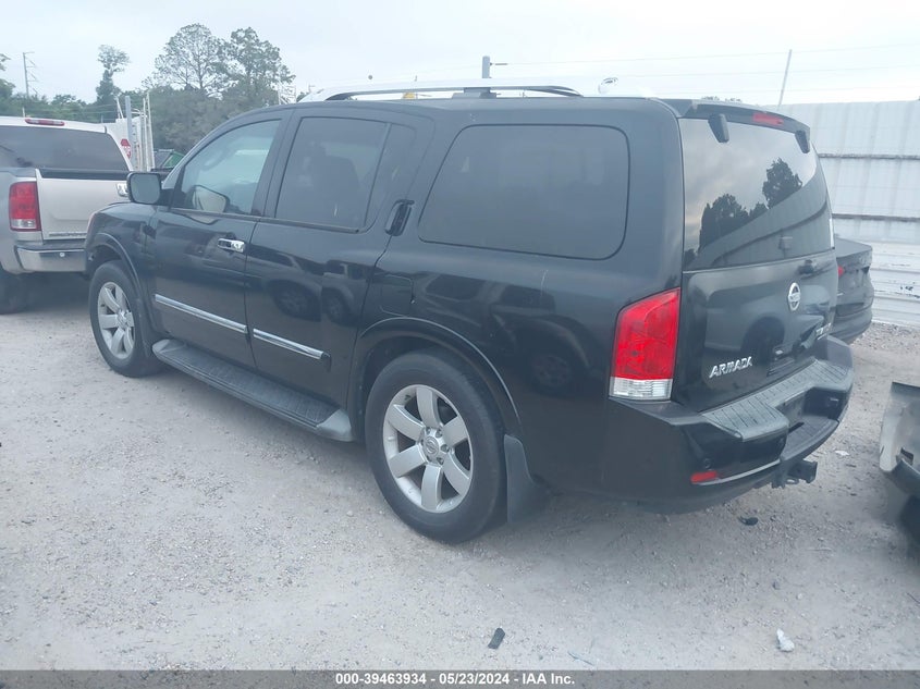 2010 Nissan Armada Titanium VIN: 5N1BA0ND1AN611978 Lot: 39463934