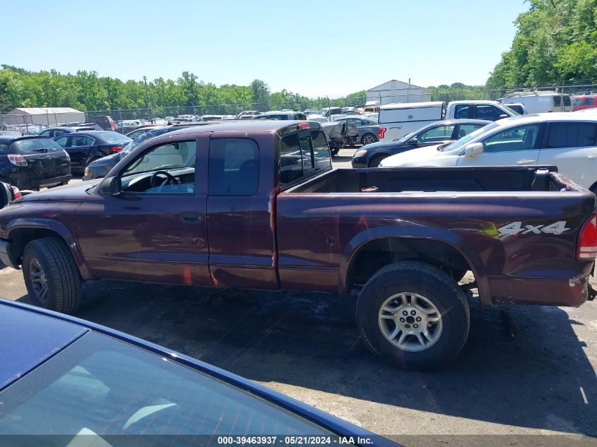 2004 Dodge Dakota VIN: 1D7HG12K44S704284 Lot: 39463937