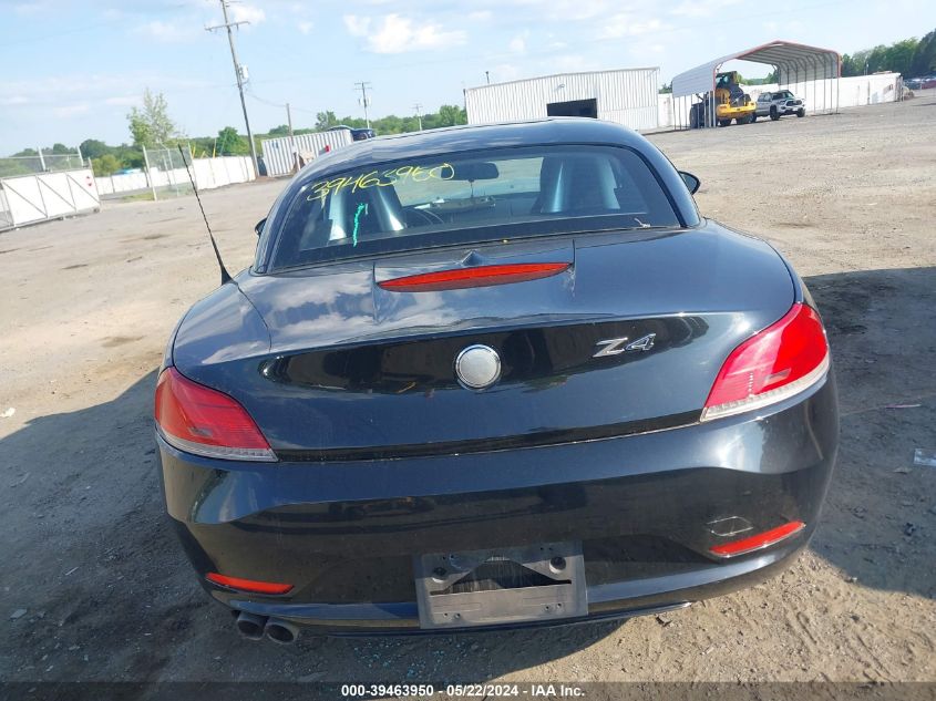 2010 BMW Z4 Sdrive30I VIN: WBALM5C54AE377292 Lot: 39463950