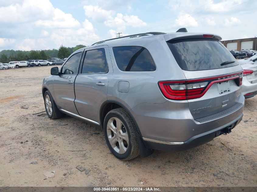 2014 Dodge Durango Limited VIN: 1C4RDJDG7EC595296 Lot: 39463951