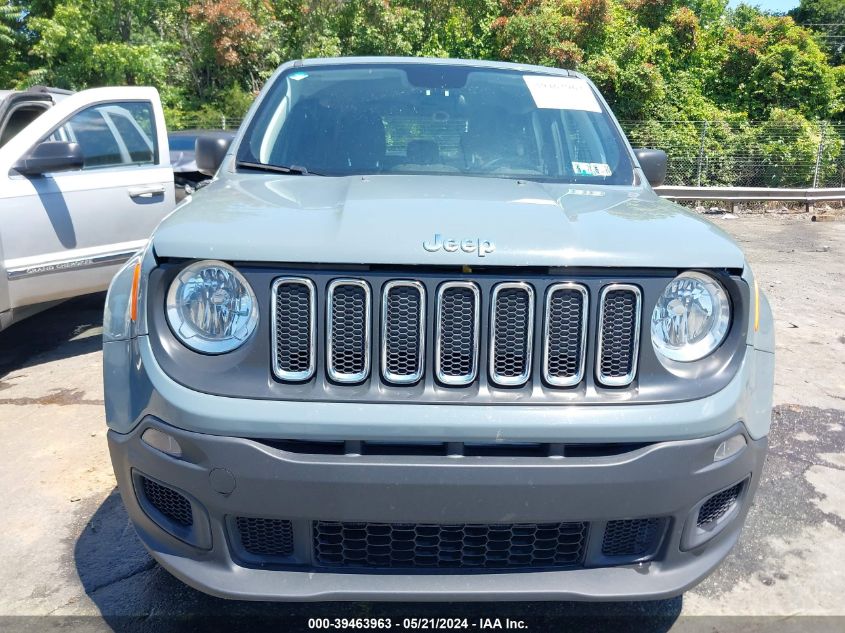 2018 Jeep Renegade Sport 4X4 VIN: ZACCJBAB1JPJ41304 Lot: 39463963