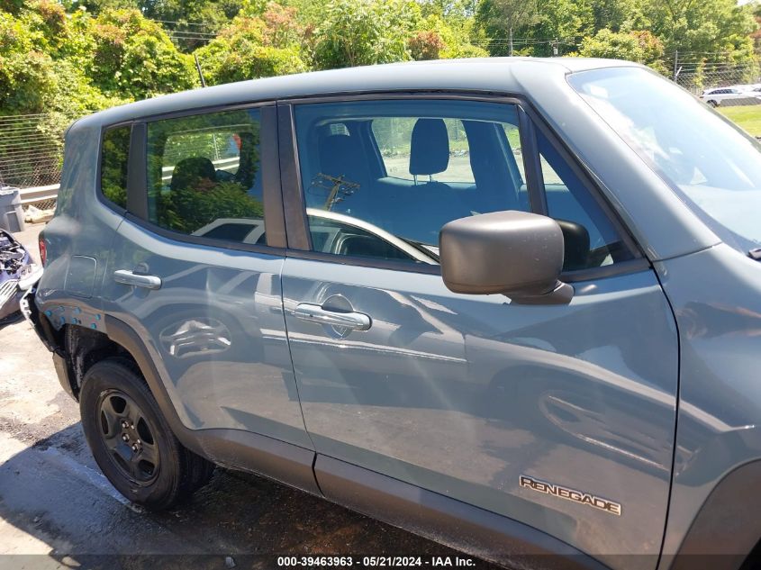 2018 Jeep Renegade Sport 4X4 VIN: ZACCJBAB1JPJ41304 Lot: 39463963