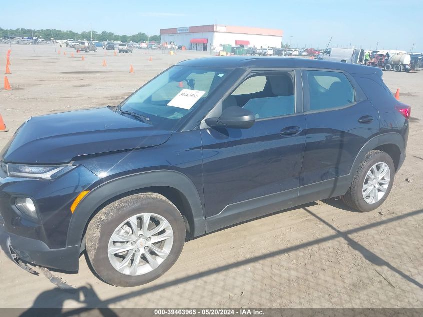 2021 Chevrolet Trailblazer Fwd Ls VIN: KL79MMS23MB019098 Lot: 39463965