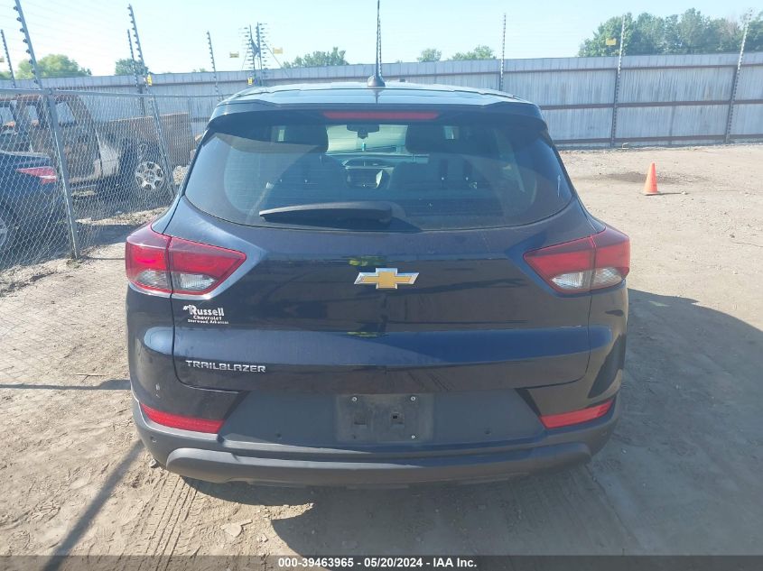 2021 Chevrolet Trailblazer Fwd Ls VIN: KL79MMS23MB019098 Lot: 39463965