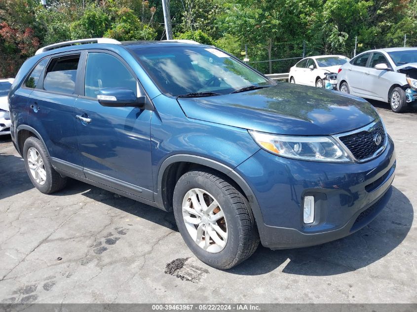 2014 Kia Sorento Lx VIN: 5XYKTDA67EG464575 Lot: 39463967