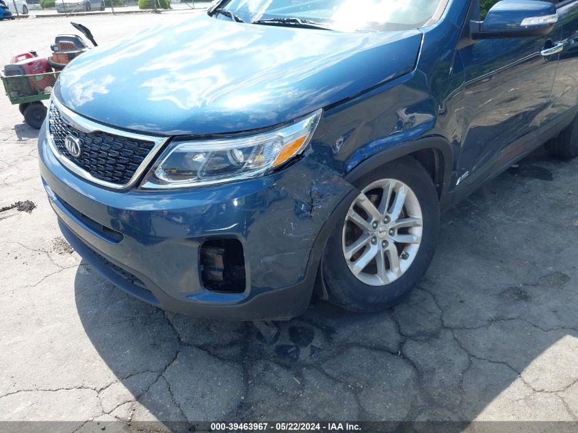 2014 Kia Sorento Lx VIN: 5XYKTDA67EG464575 Lot: 39463967