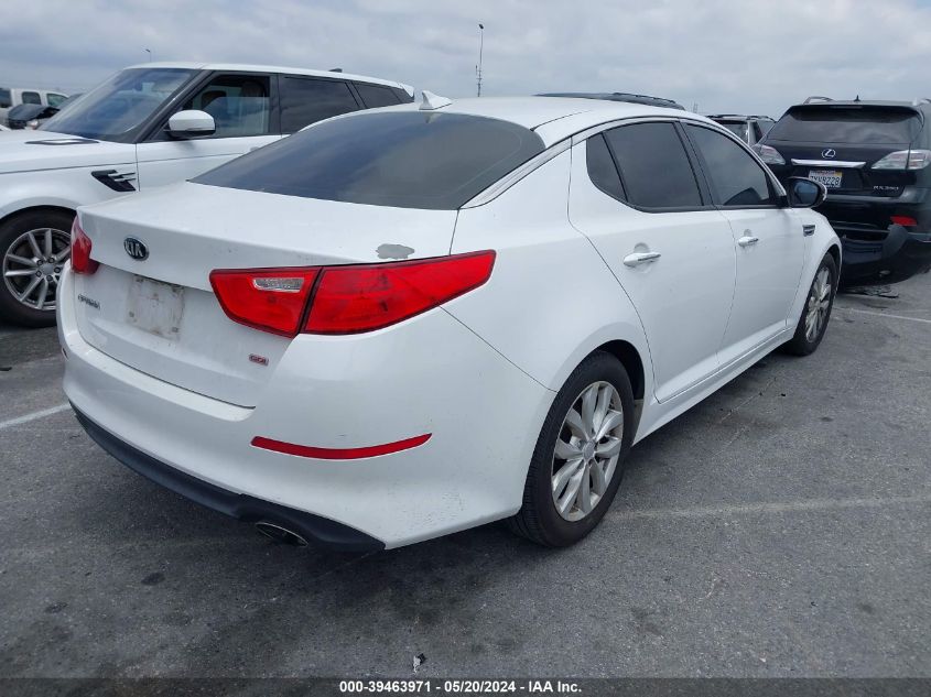 2014 Kia Optima Lx VIN: 5XXGM4A78EG327144 Lot: 39463971