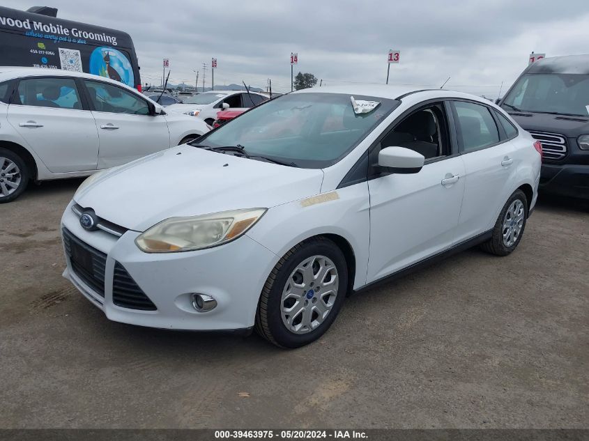 2012 Ford Focus Se VIN: 1FAHP3F22CL156378 Lot: 39463975