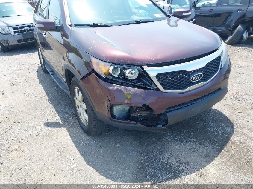 2013 Kia Sorento Lx VIN: 5XYKTCA69DG335035 Lot: 39463993