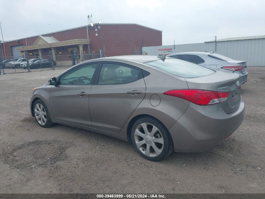 2012 Hyundai Elantra Limited VIN: 5NPDH4AEXCH097419 Lot: 39463999