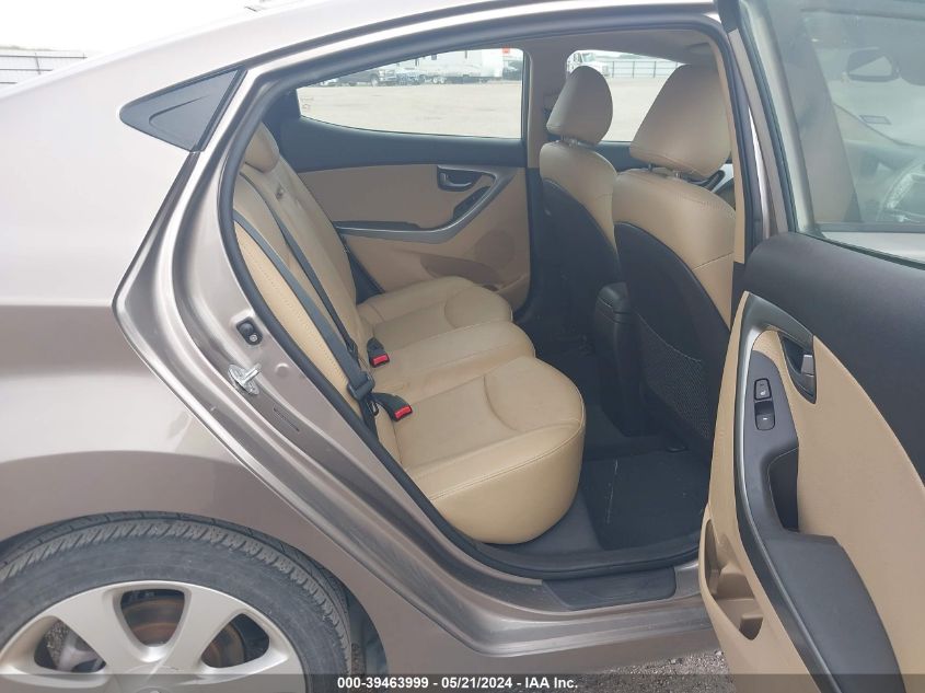 2012 Hyundai Elantra Limited VIN: 5NPDH4AEXCH097419 Lot: 39463999