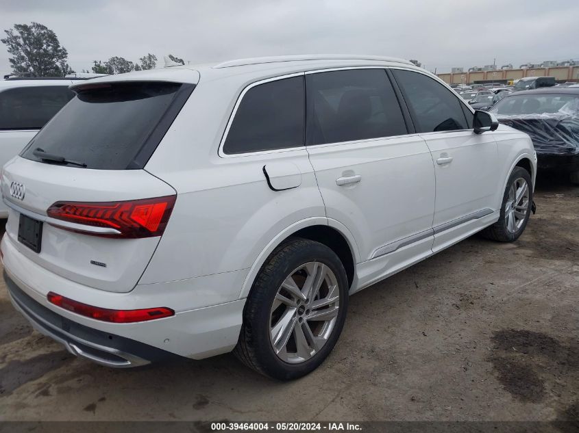 2021 Audi Q7 Premium 45 Tfsi Quattro Tiptronic VIN: WA1AJAF70MD031477 Lot: 39464004