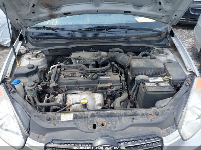 2010 Hyundai Accent Gls VIN: KMHCN4AC8AU414387 Lot: 39464011