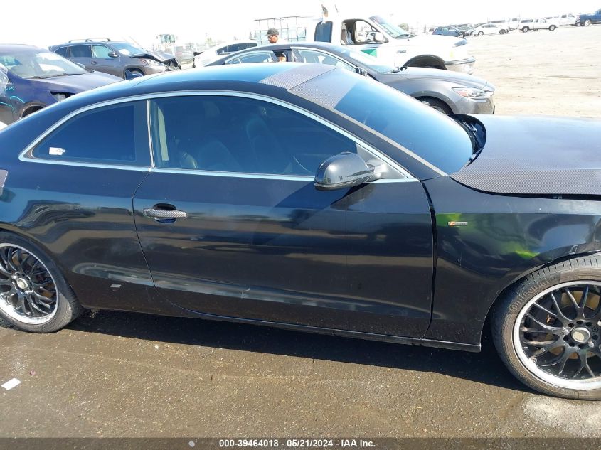 2012 Audi A5 2.0T Premium VIN: WAULFAFR1CA015867 Lot: 39464018