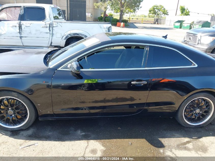 2012 Audi A5 2.0T Premium VIN: WAULFAFR1CA015867 Lot: 39464018