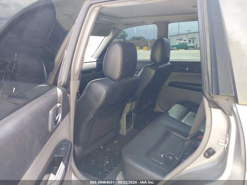 2005 Subaru Forester 2.5Xt VIN: JF1SG69605H705555 Lot: 39464031