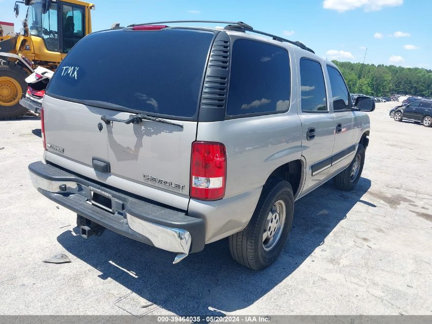 2004 Chevrolet Tahoe Ls VIN: 1GNEC13Z24J203444 Lot: 39464035