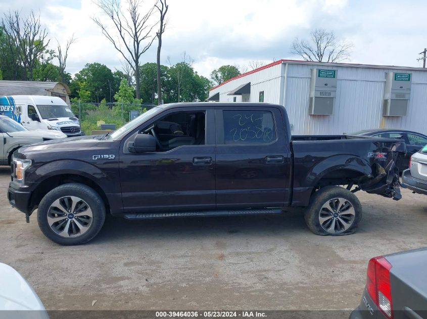 2019 Ford F-150 Xl VIN: 1FTEW1EP6KFD25249 Lot: 39464036