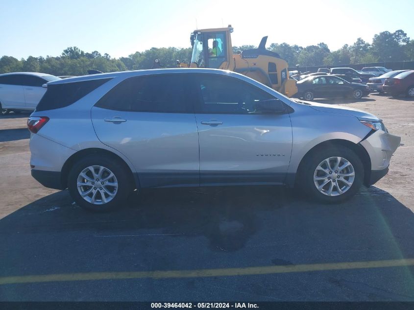 2018 Chevrolet Equinox Ls VIN: 2GNAXHEV1J6339501 Lot: 39464042