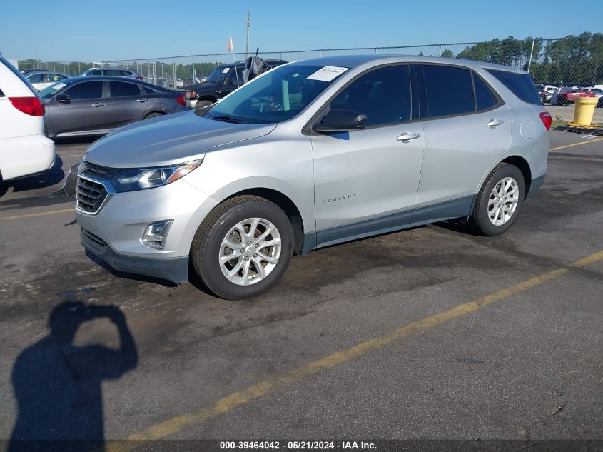 2018 Chevrolet Equinox Ls VIN: 2GNAXHEV1J6339501 Lot: 39464042