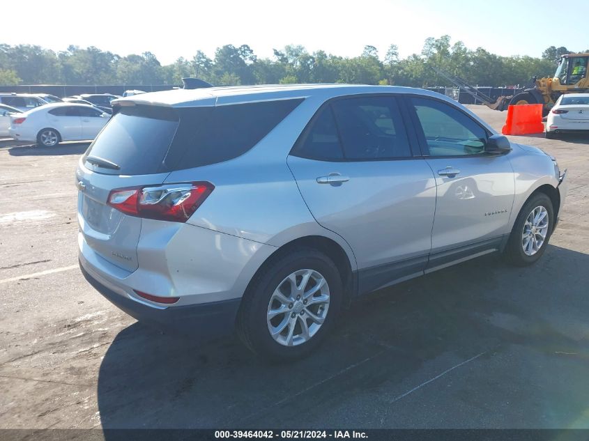 2018 Chevrolet Equinox Ls VIN: 2GNAXHEV1J6339501 Lot: 39464042