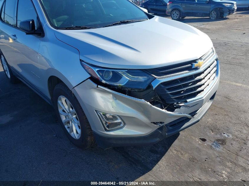 2018 Chevrolet Equinox Ls VIN: 2GNAXHEV1J6339501 Lot: 39464042