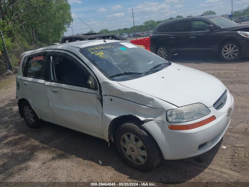 2005 Chevrolet Aveo Lt VIN: KL1TG62695B316853 Lot: 39464045