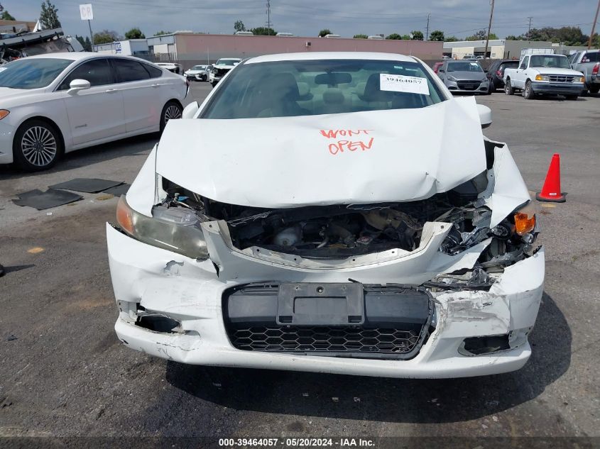 2012 Honda Civic Lx VIN: 2HGFG3B57CH534856 Lot: 39464057