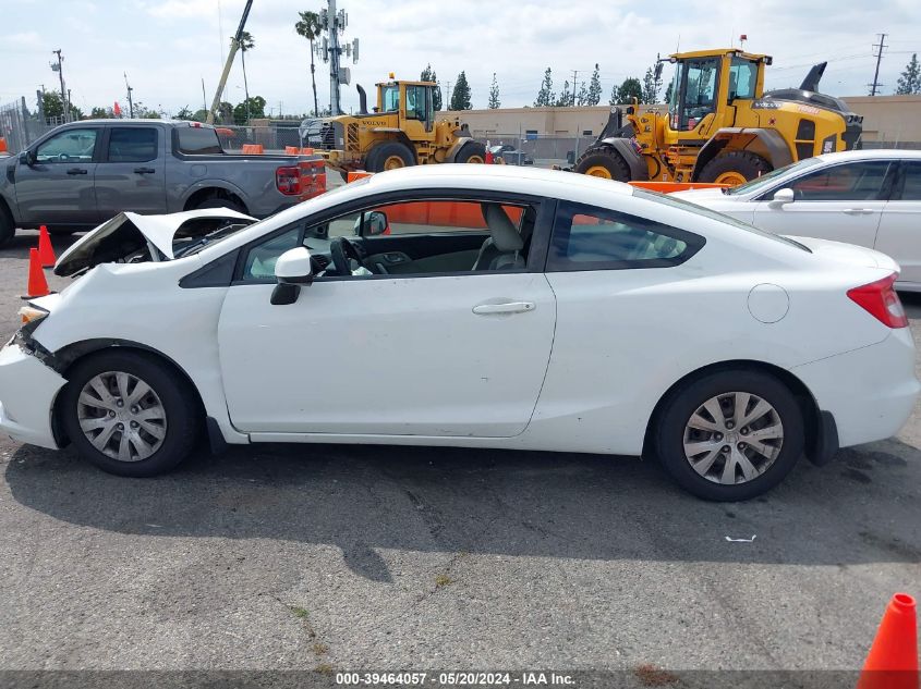 2012 Honda Civic Lx VIN: 2HGFG3B57CH534856 Lot: 39464057