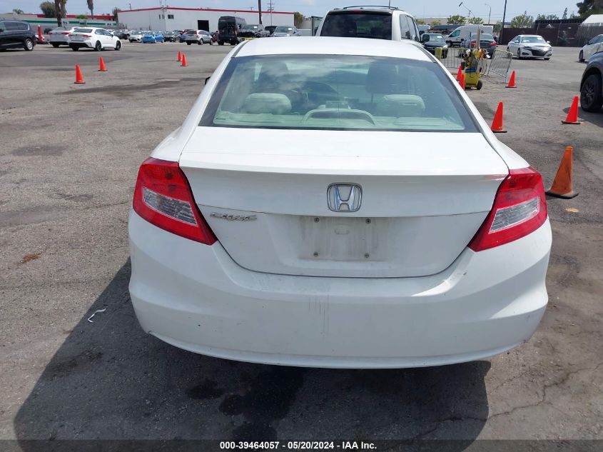 2012 Honda Civic Lx VIN: 2HGFG3B57CH534856 Lot: 39464057