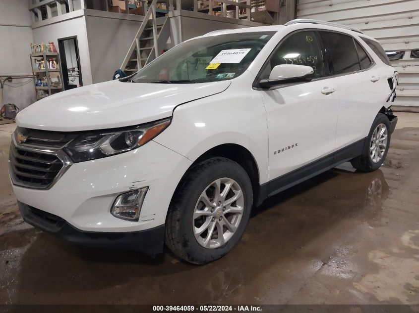 2018 Chevrolet Equinox Lt VIN: 3GNAXSEV3JL329447 Lot: 39464059