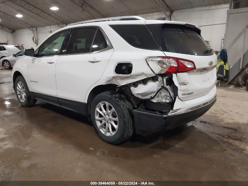 2018 Chevrolet Equinox Lt VIN: 3GNAXSEV3JL329447 Lot: 39464059